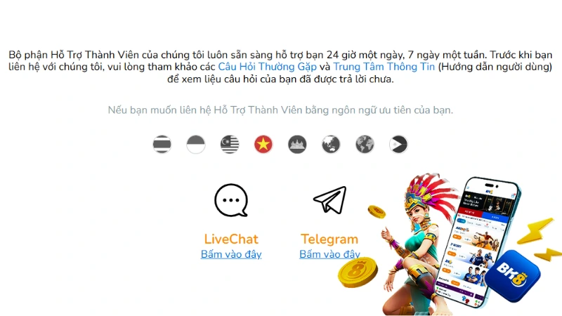 Liên hệ bộ phận CSKH nếu quá trình tải gặp lỗi