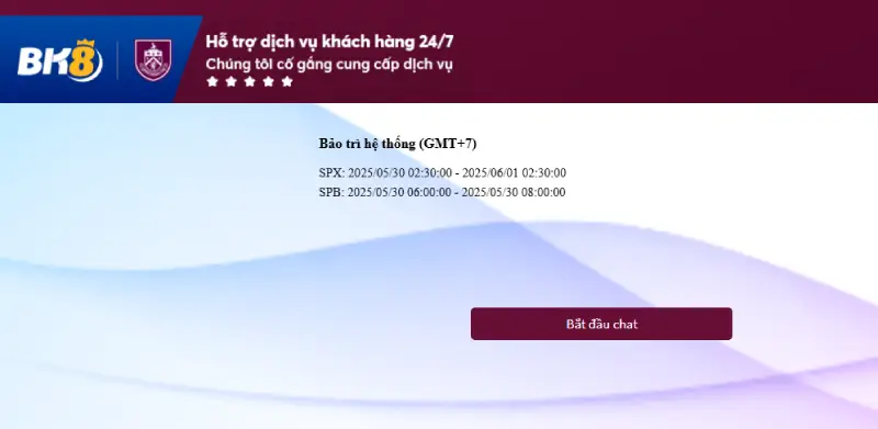 Live chat là cách liên hệ BK8 nhanh nhất