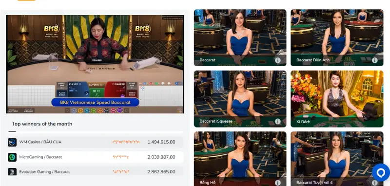 Người chơi BK8 cần tự nhận biết rủi ro khi tham gia