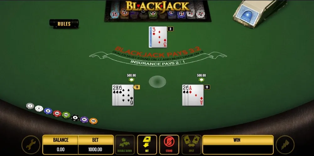 Luật chơi blackjack cơ bản